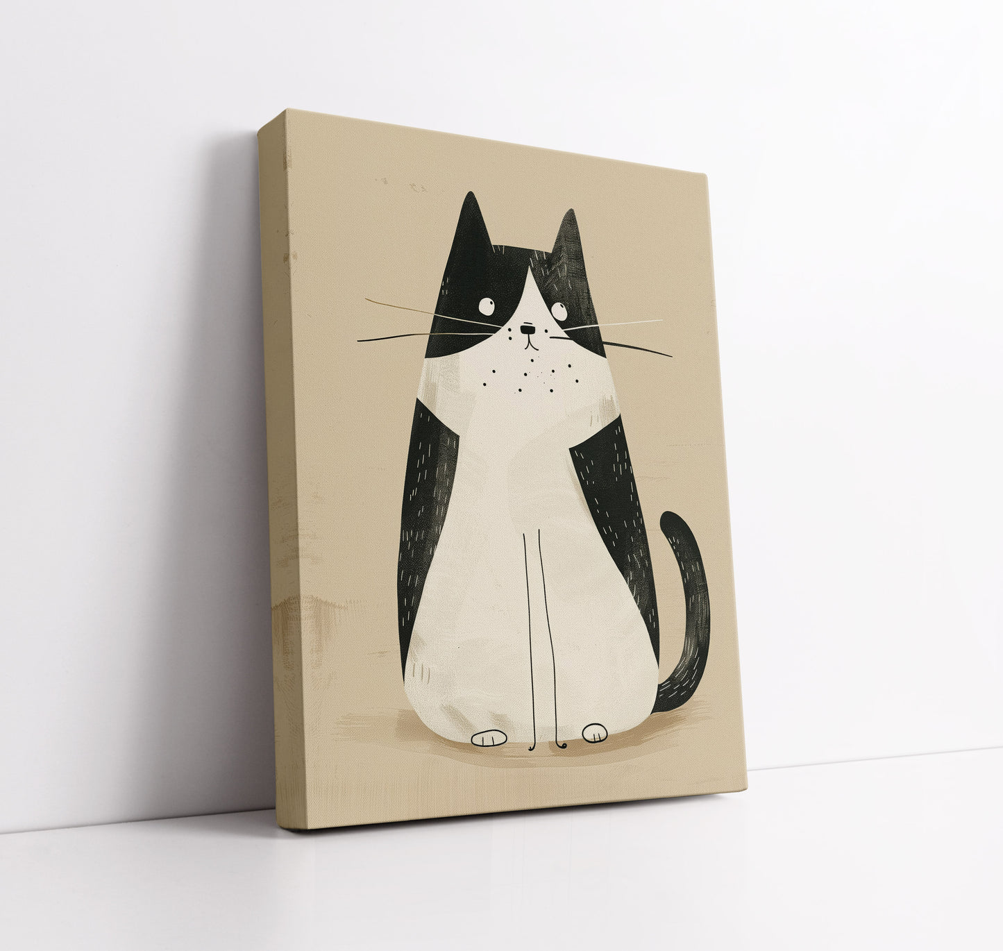 Kitty Cat Kids Wall Art Print - Artrise