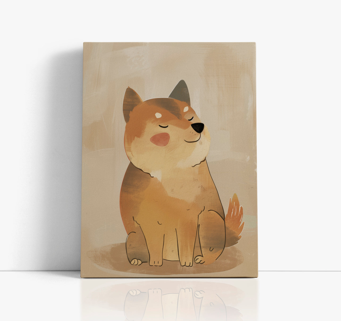 Puppy Love Kids Wall Art Print - Artrise