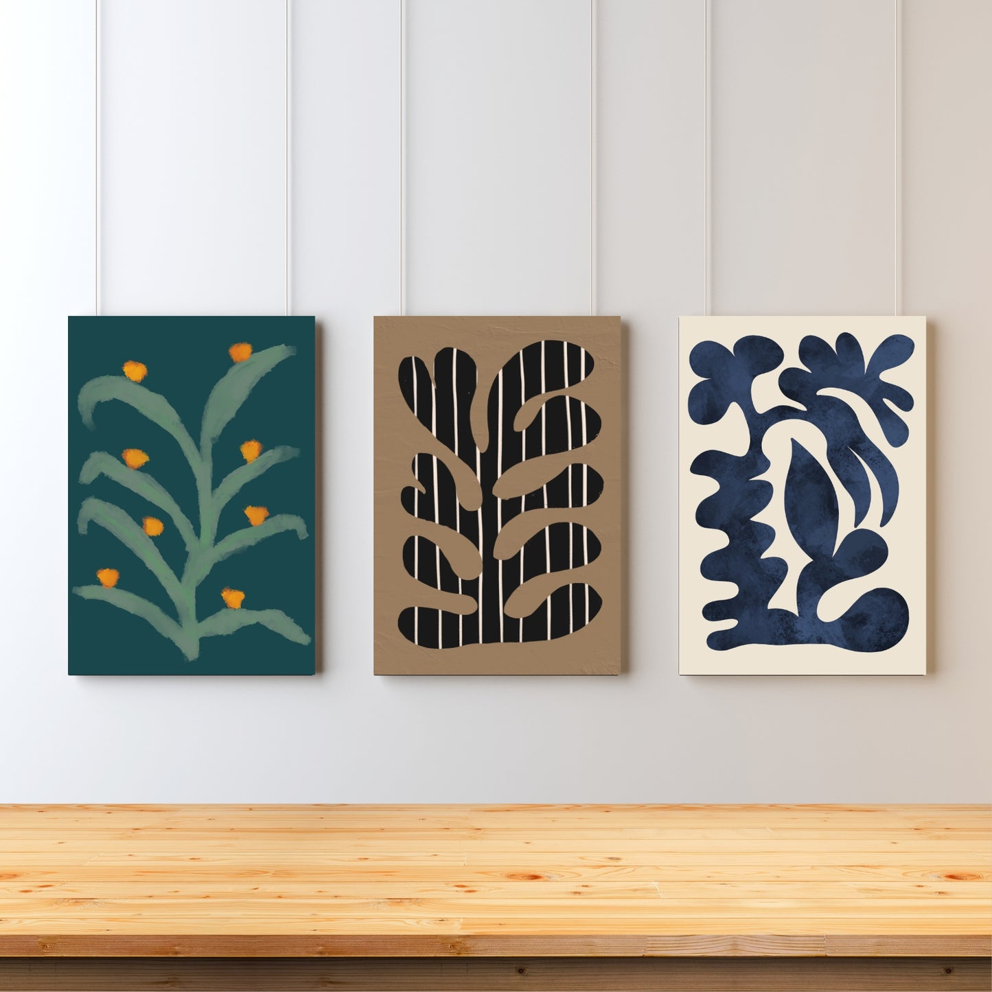botanical modern wall art decor