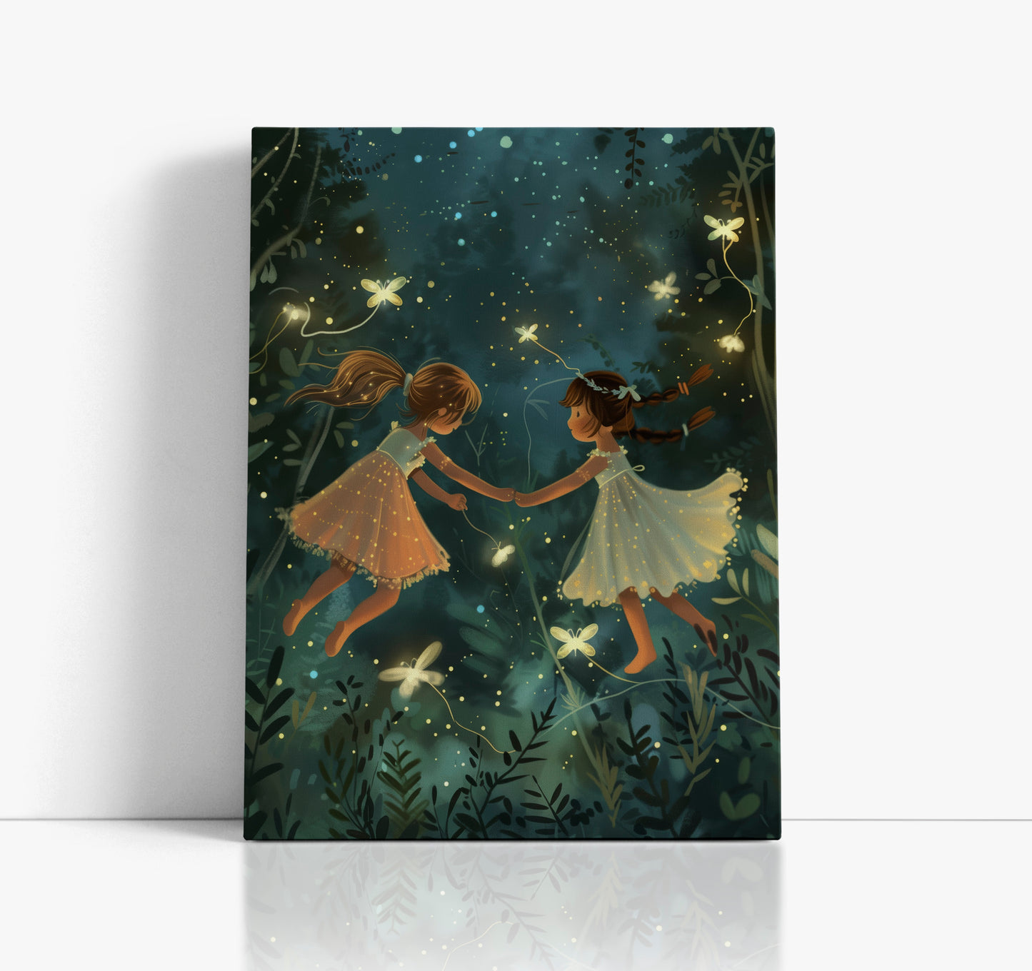 Starry Night Lullaby Kids Wall Art Print - Artrise