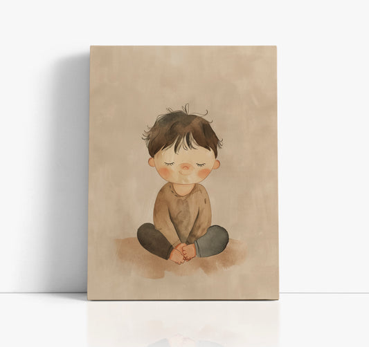 Peek-A-Boo Kids Wall Art Print - Artrise