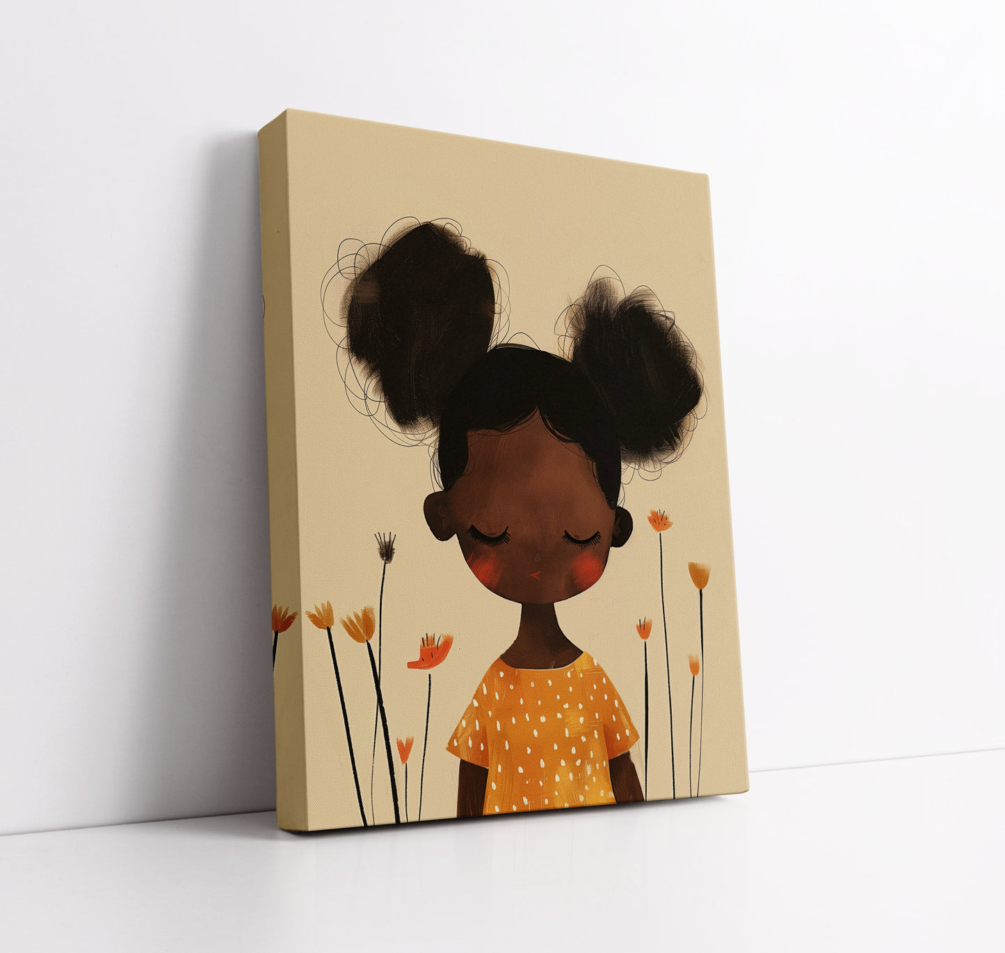 Girl Wonder 2 Kids Wall Art Print - Artrise