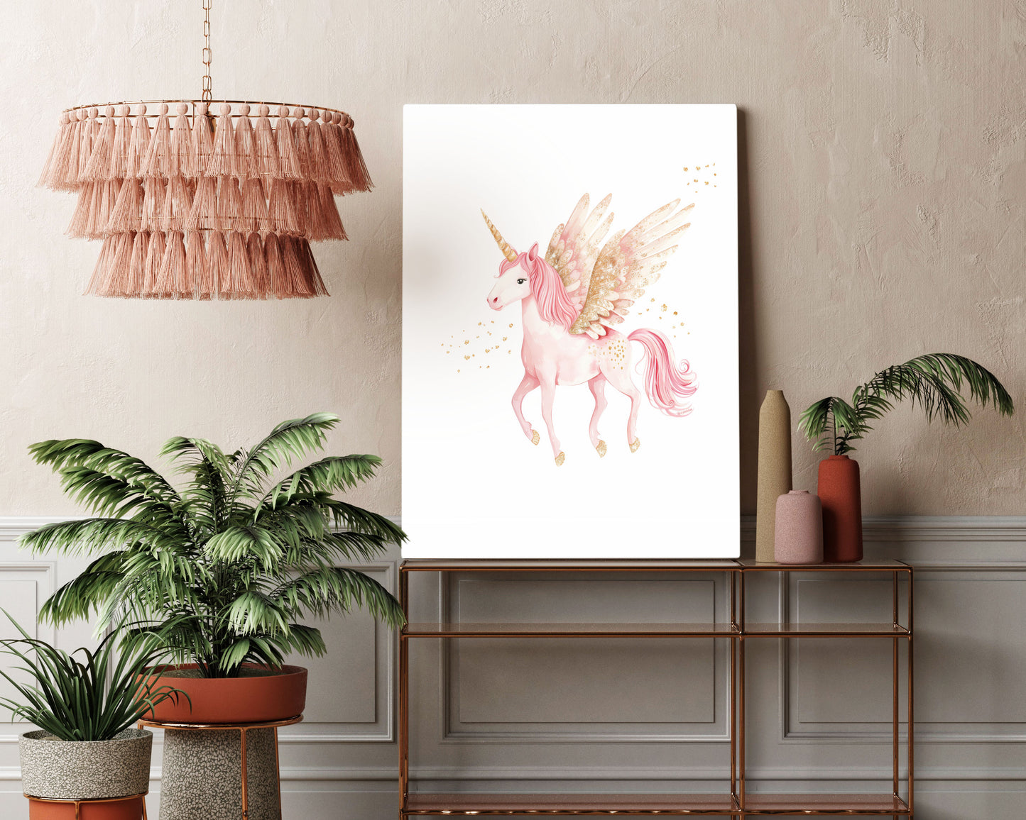 Unicorn Kids Wall Art Print - Artrise