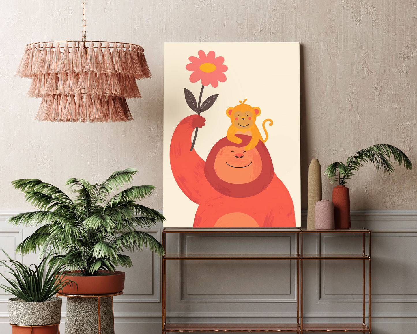 Monkeys Kids Wall Art Print 2 - Artrise