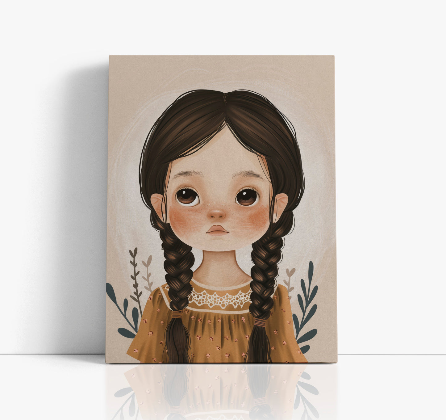 Wonder Girl 3 Kids Wall Art Print - Artrise