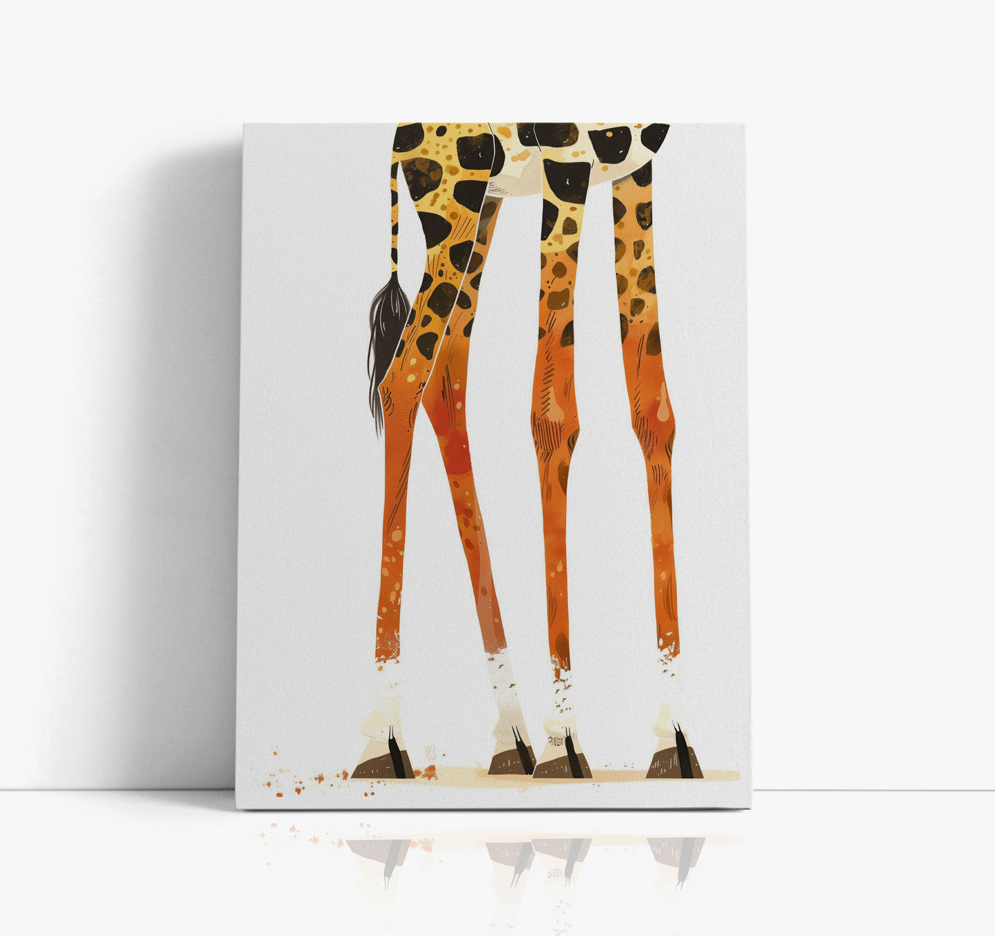 Giraffe Kids Wall Art Print - Artrise