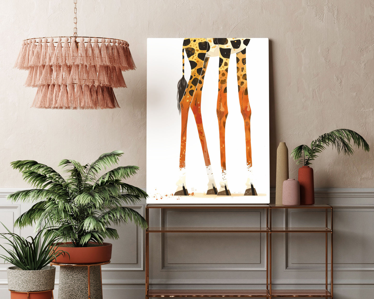 Giraffe Kids Wall Art Print - Artrise