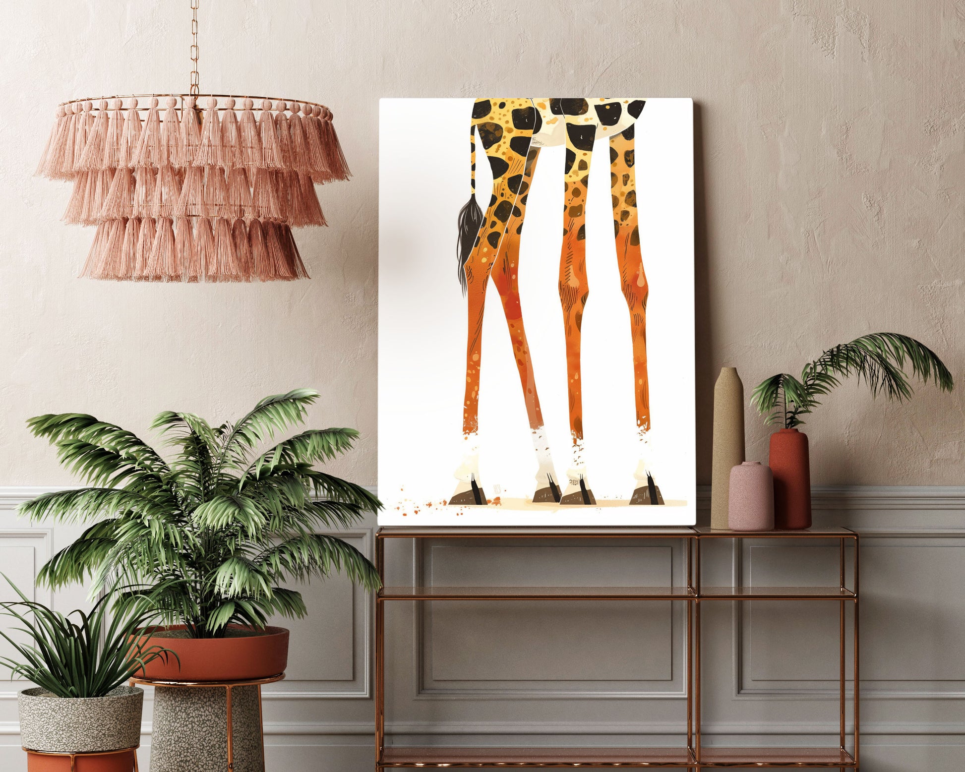 Giraffe Kids Wall Art Print - Artrise