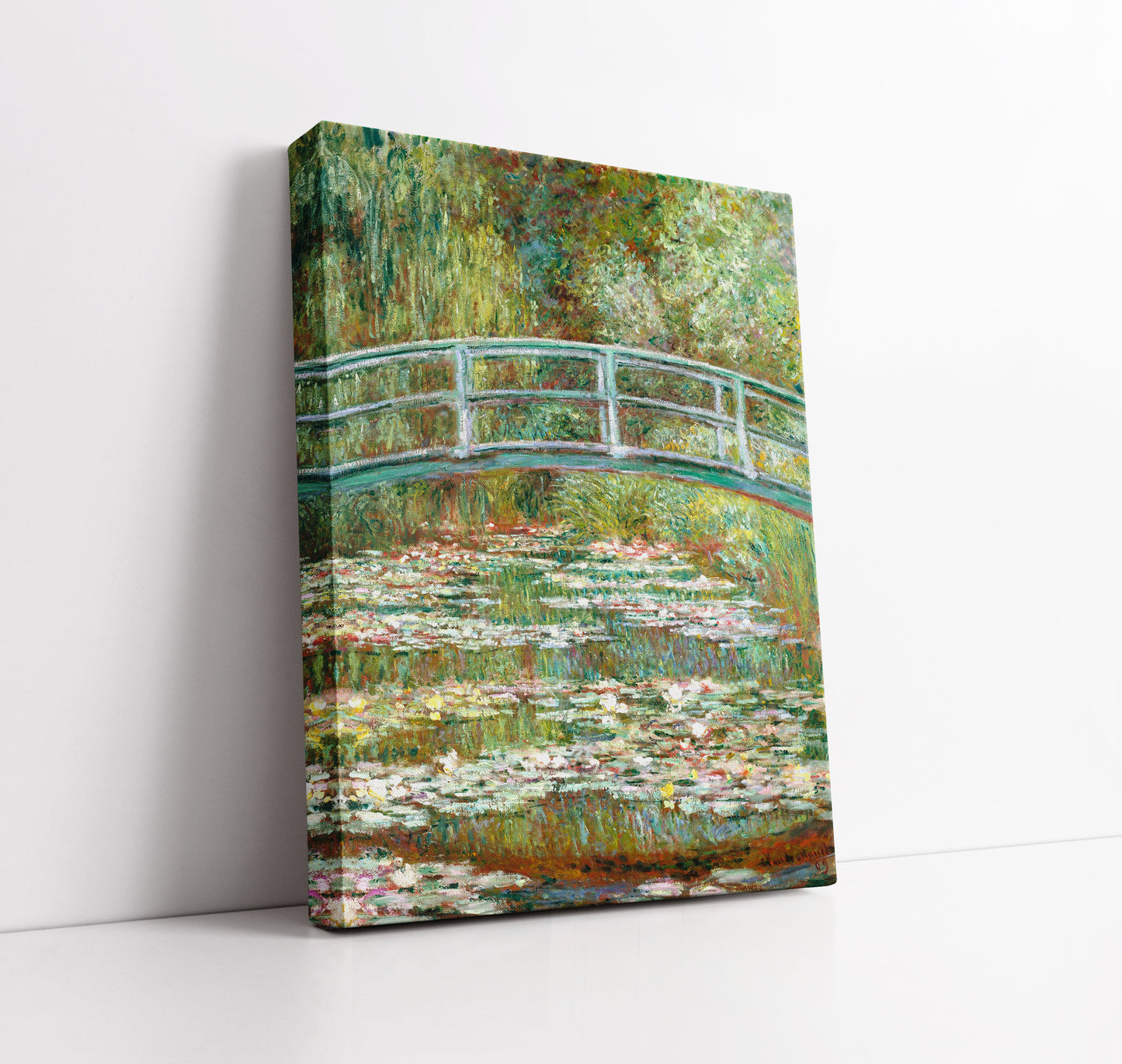Bridge over a Pond of Water Lilies by Claude Monet