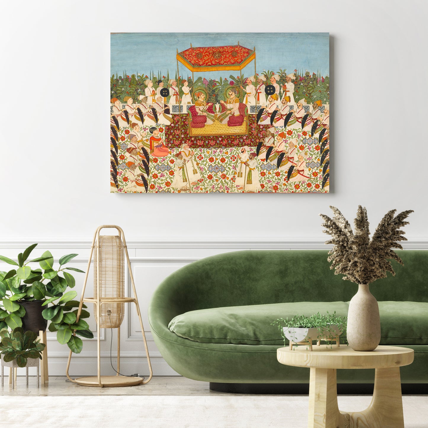 Darbar Mirza Maharao Lakhpatiji // Wall Art Print - Artrise