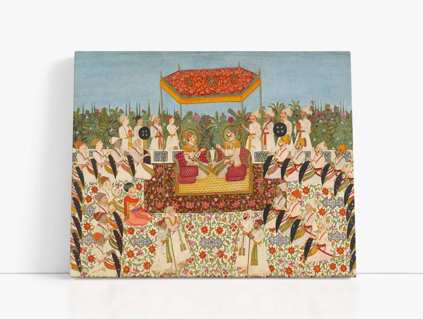 Darbar Mirza Maharao Lakhpatiji // Wall Art Print - Artrise