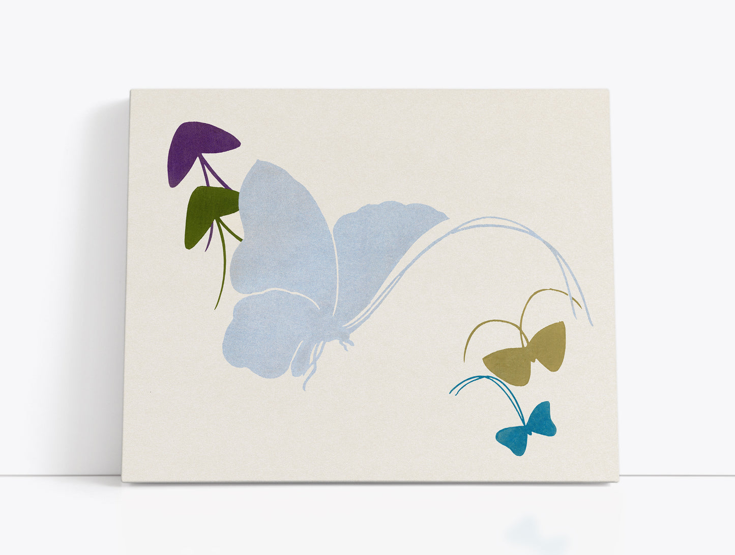 Kamisaka Sekka's Cho senshu (One Thousand Butterflies) 1904 // Wall Art Print - Artrise