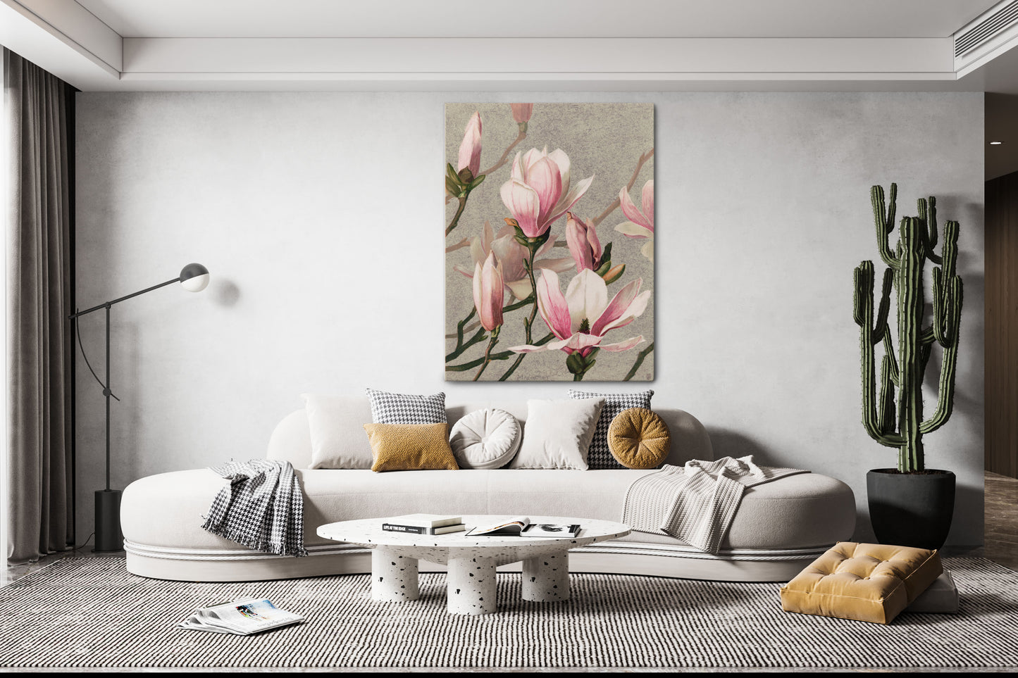 Magnolia (1886) by L. Prang & Co Wall Art Print - Artrise