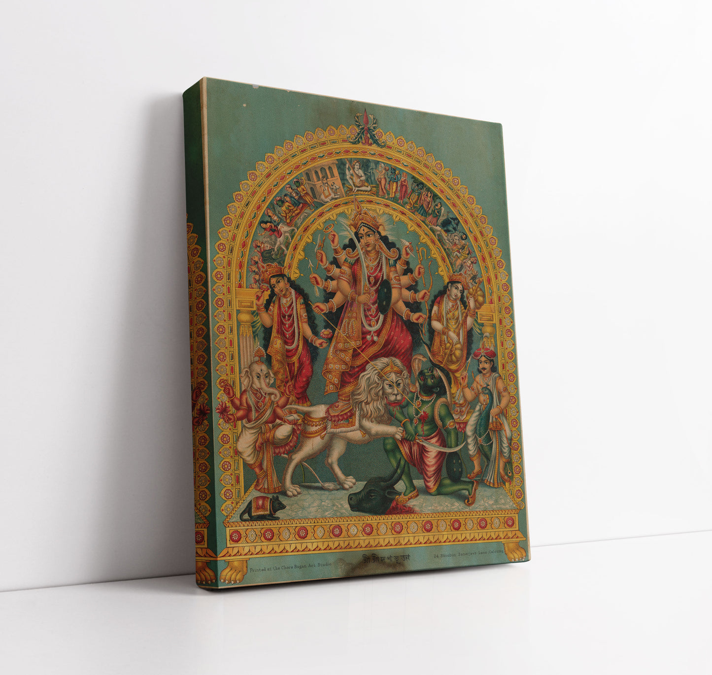 Maa Durga, West Bengal, Calcutta, India Wall Art Print - Artrise