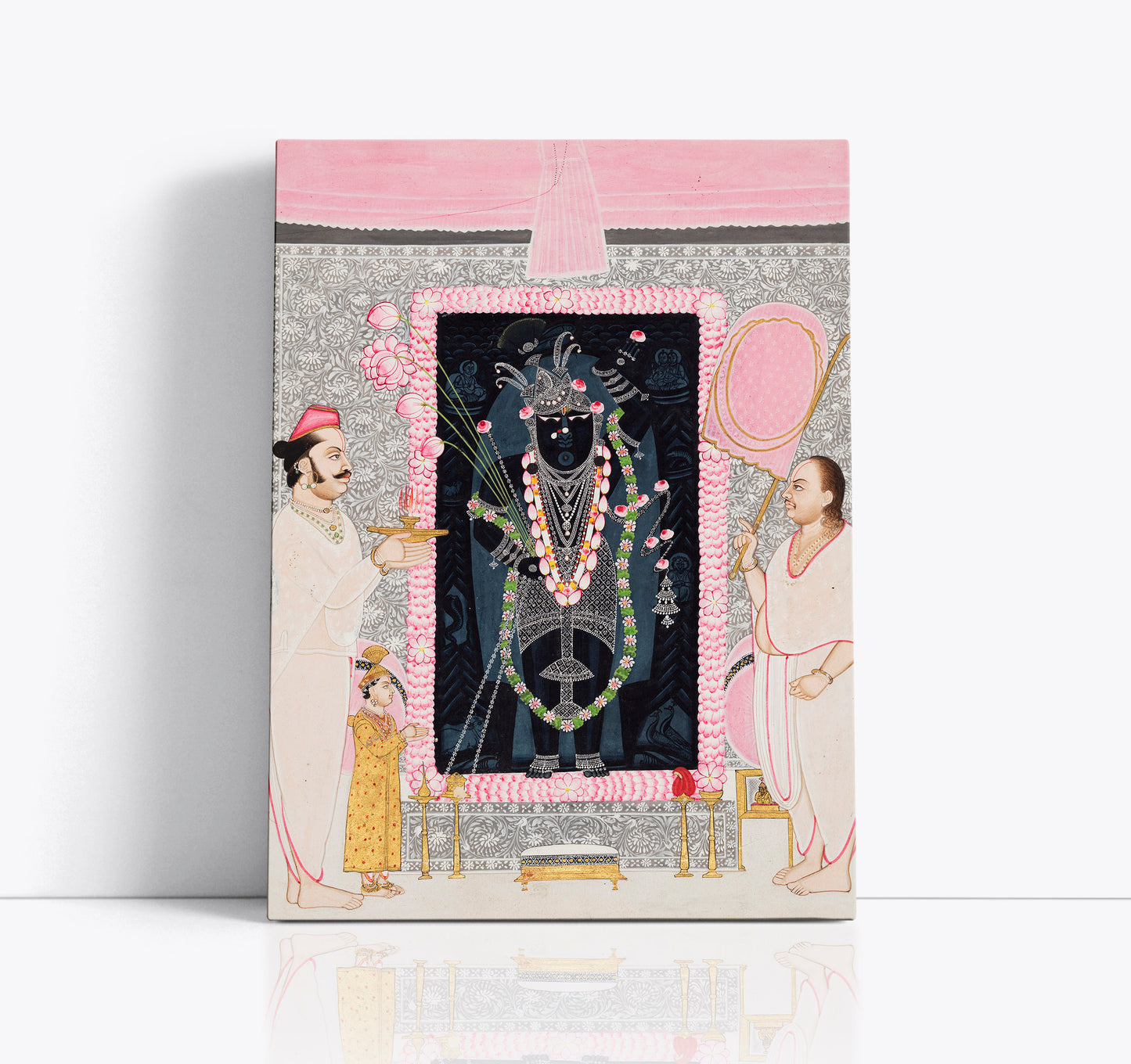 Shrinath Ji by Ghasiram Hardev Sharma // Wall Art Print - Artrise
