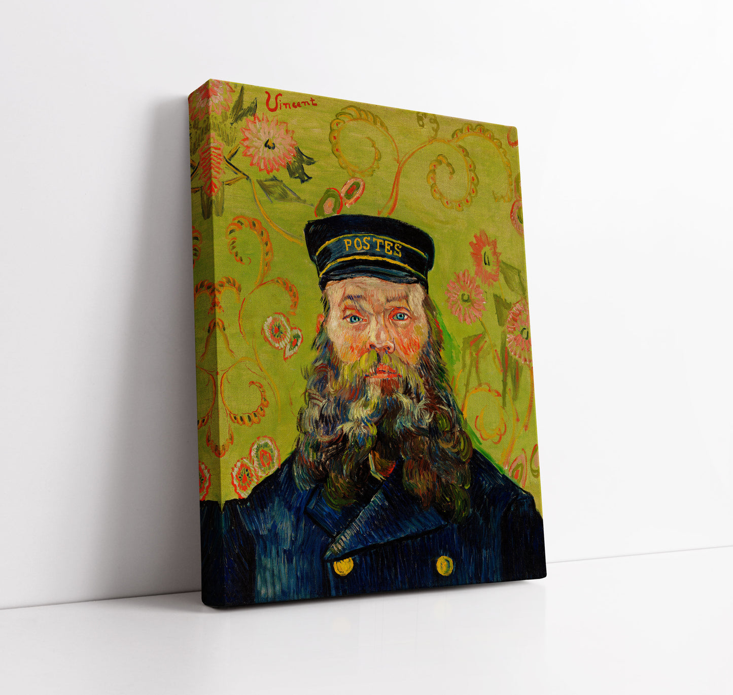 The Postman (Joseph Roulin) (1888) by Vincent Van Gogh - Artrise