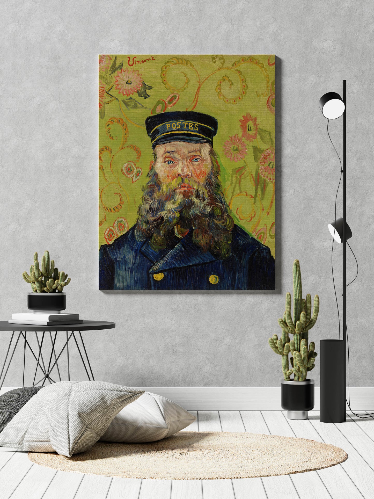 The Postman (Joseph Roulin) (1888) by Vincent Van Gogh - Artrise
