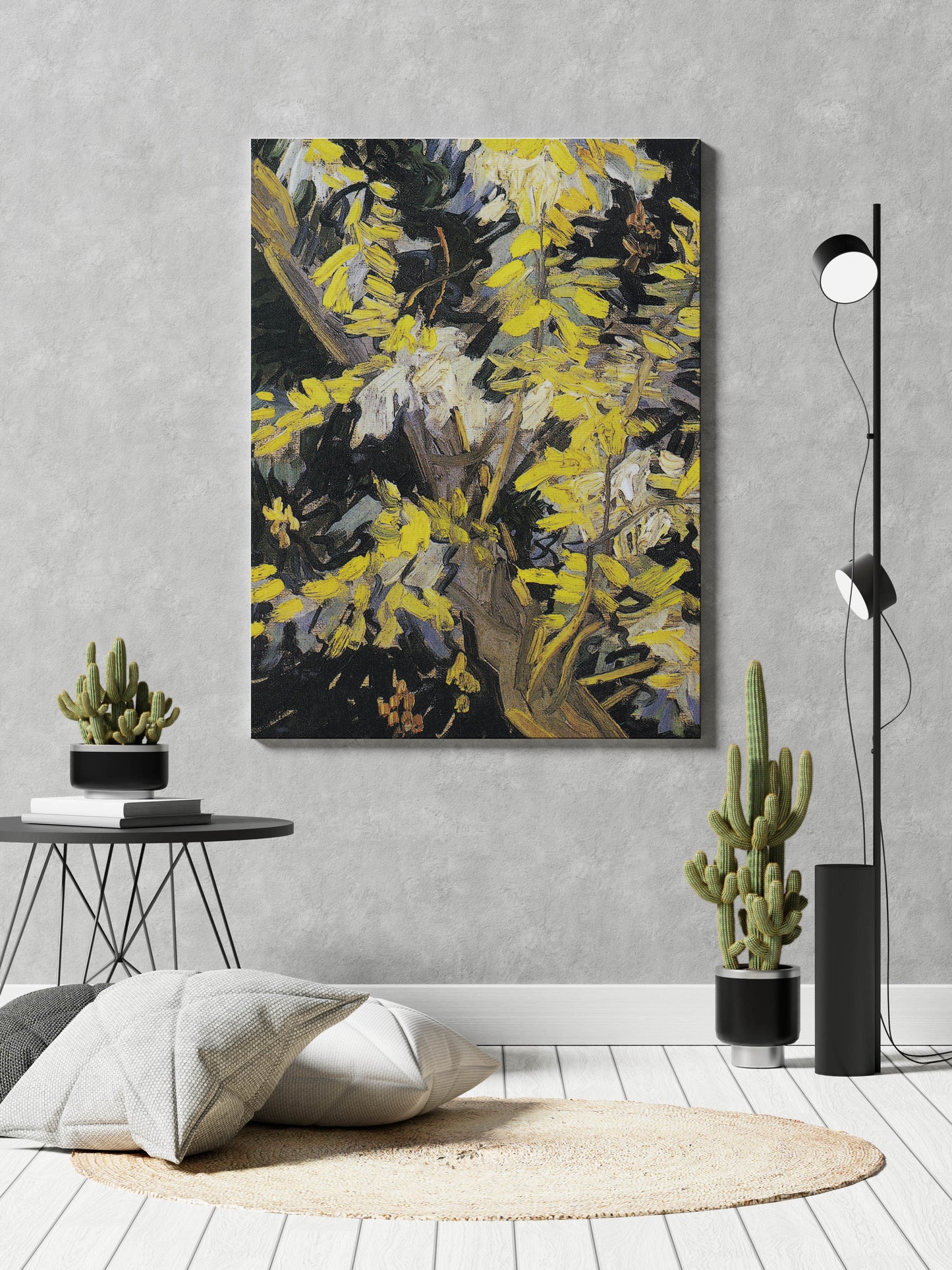 Blossoming Acacia Branches (1890) by Vincent Van Gogh // Wall Art Print - Artrise
