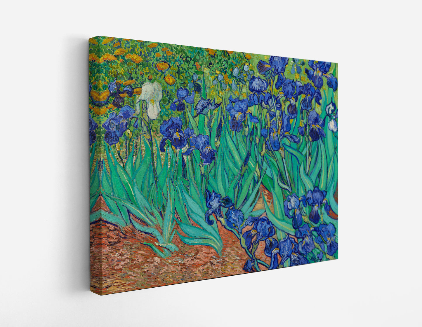 Irises (1890) by Vincent Van Gogh // Wall Art Print - Artrise