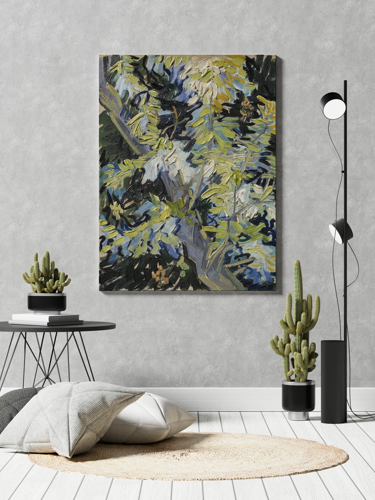 Blossoming Acacia Branches (1890) by Vincent Van Gogh // Wall Art Print - Artrise