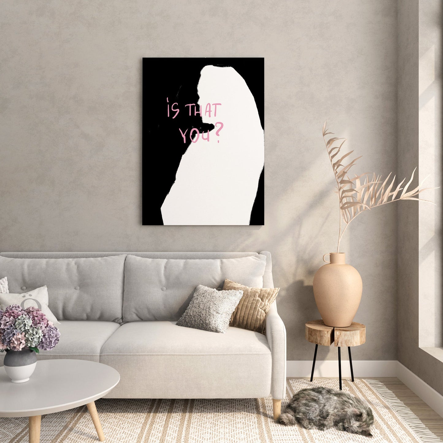 Blush Mystery Wall Art Print - Artrise