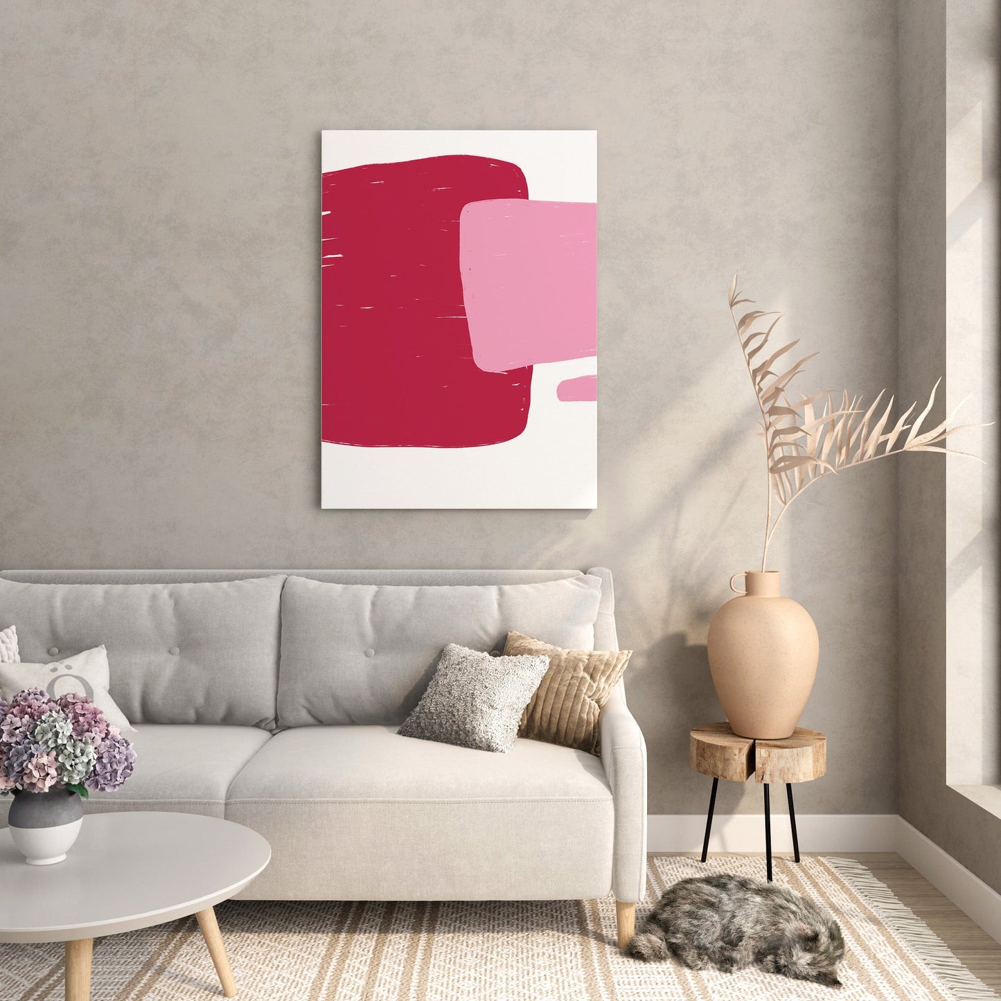 Pink Vision Art Print - Artrise
