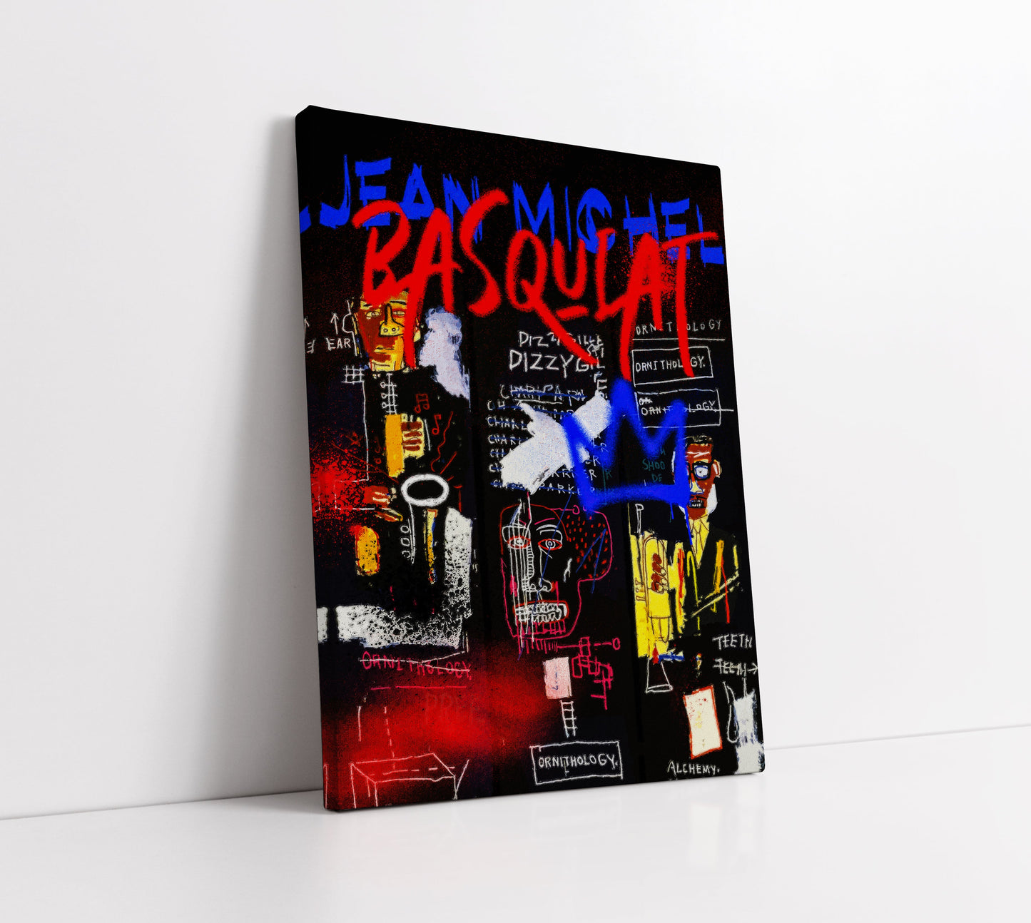 Iconic Odyssey Basquiat Pop Art // Wall Art Print - Artrise