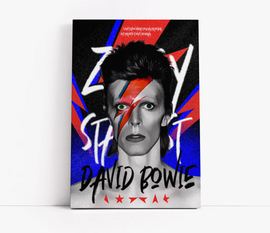 David Bowie Pop Art // Wall Art Print - Artrise