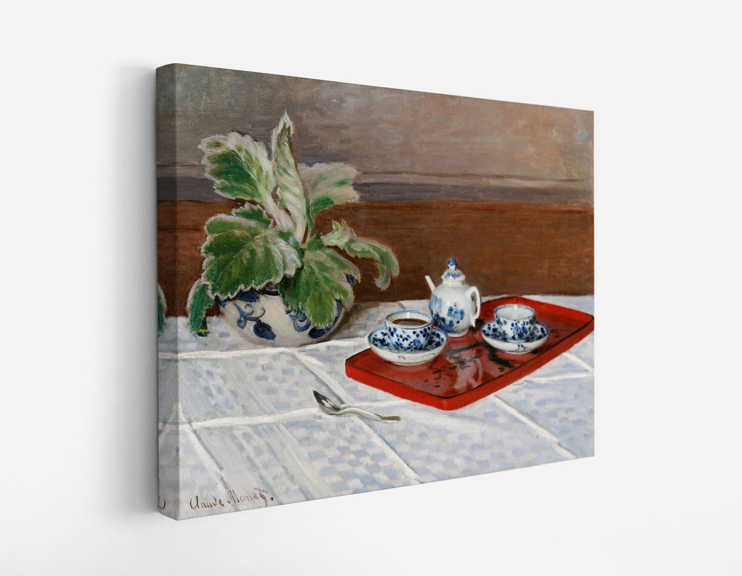Claude Monet's Still Life, Tea Service // Wall Art Print - Artrise
