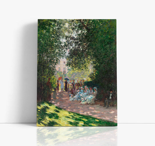 Claude Monet's The Parc Monceau // Wall Art Print