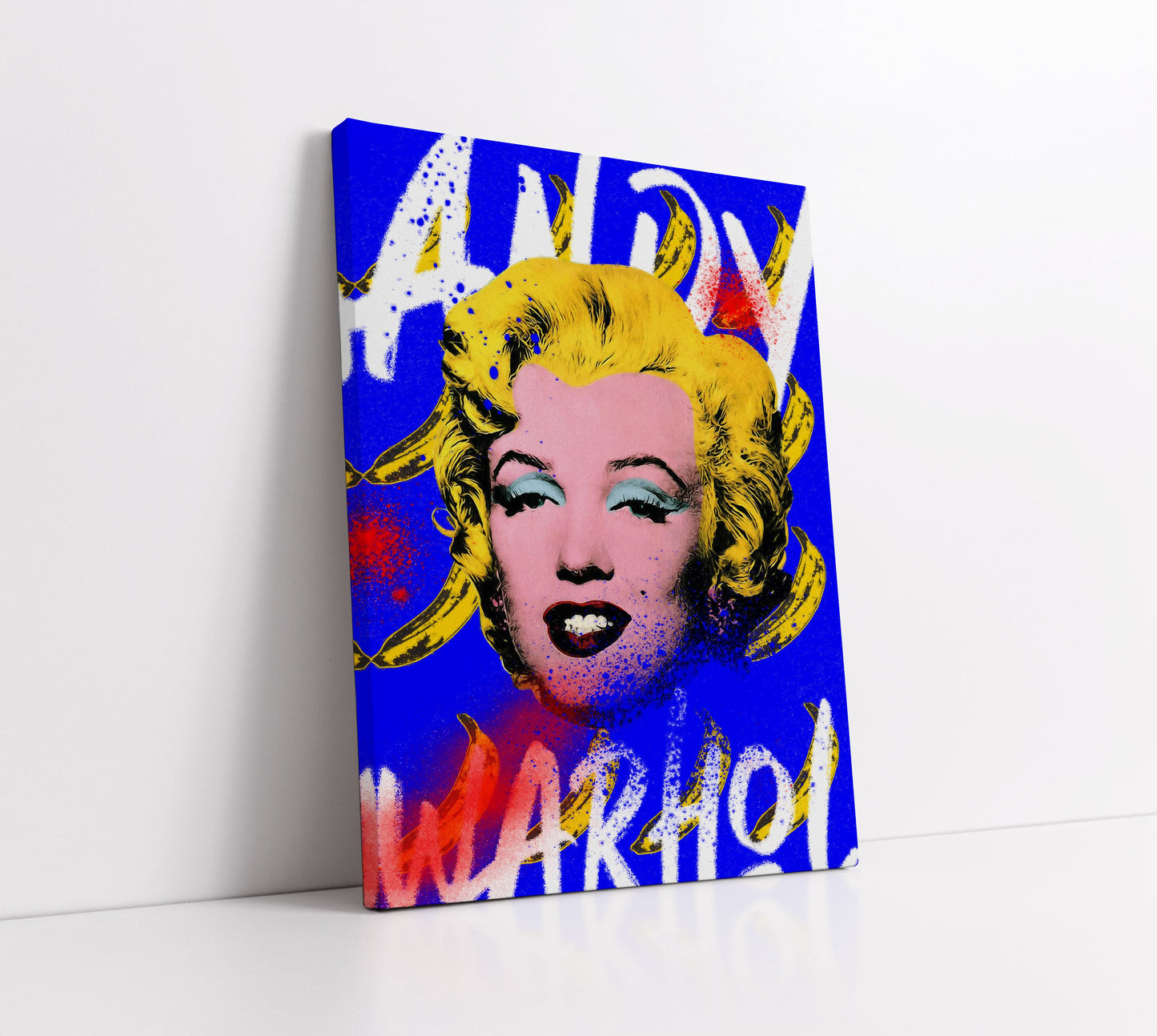 Marilyn Monroe by Andy Warhol Inspired Pop Art // Wall Art Print - Artrise