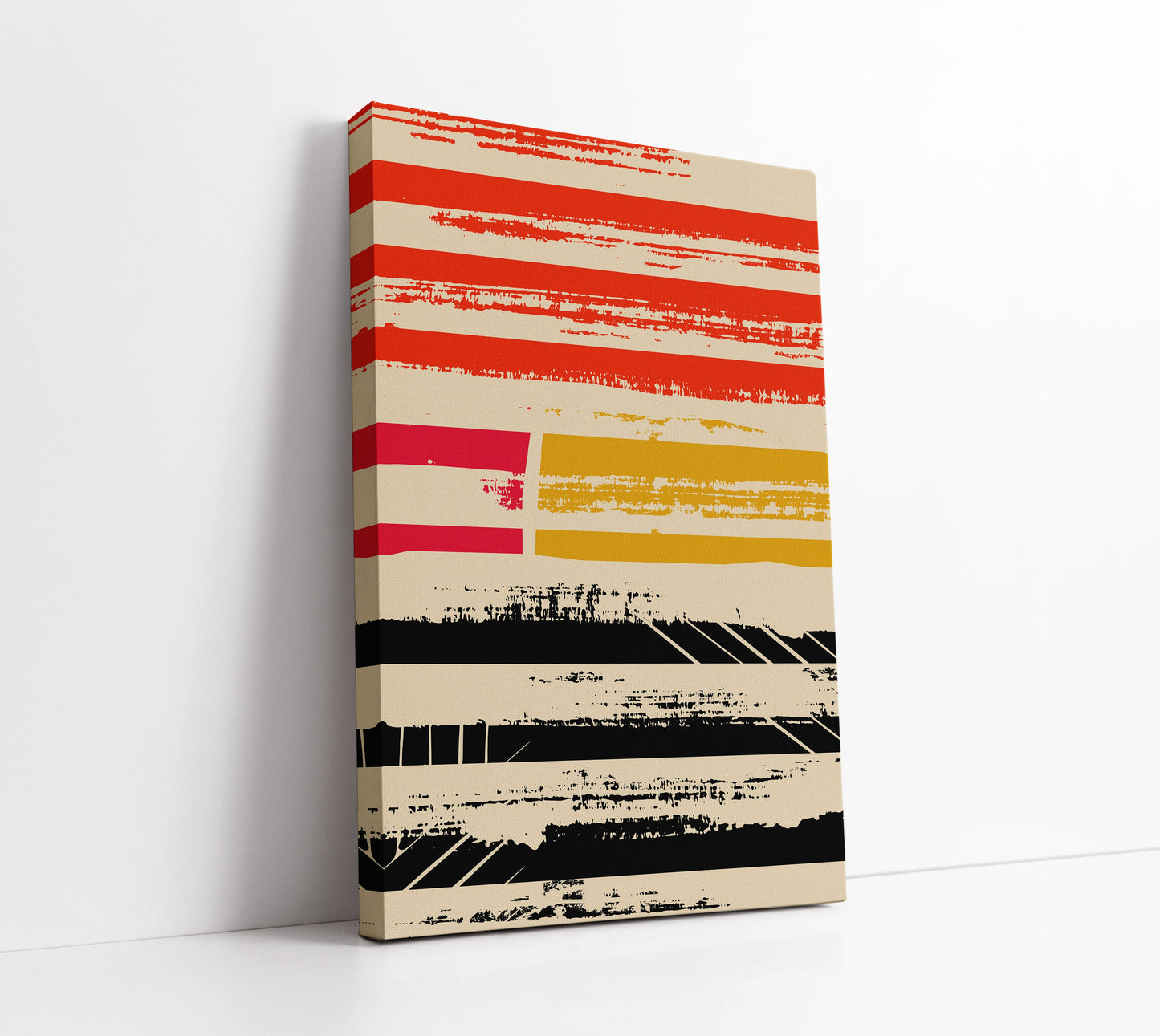 Sunset Abstract Art Print - Artrise