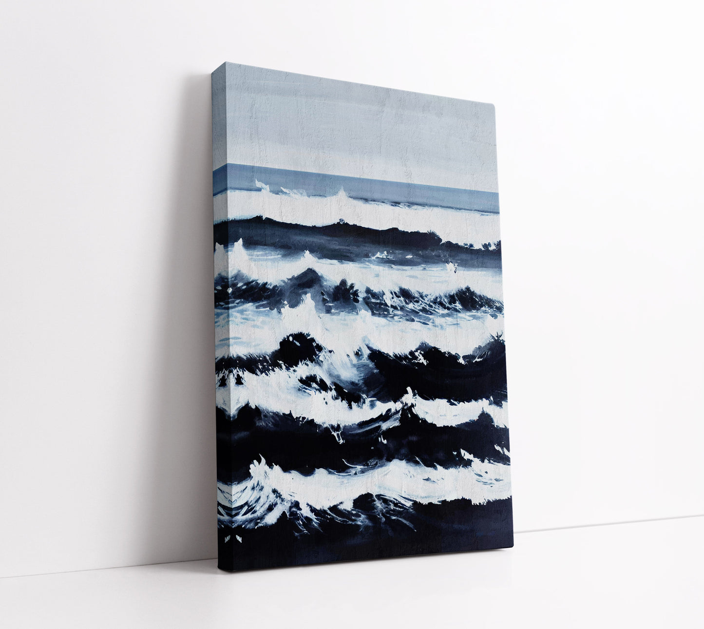 Wavy Ocean Art Print - Artrise