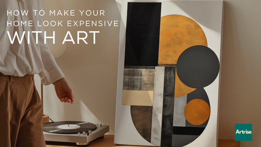 abstract canvas art India
