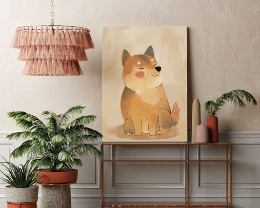 Puppy Love Kids Wall Art Print - Artrise