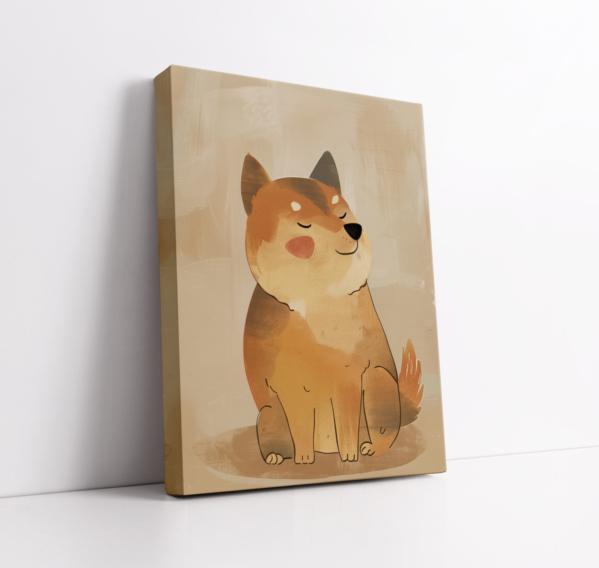 Puppy Love Kids Wall Art Print - Artrise