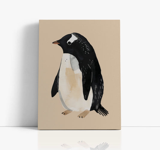 Penguin Playtime Kids Wall Art Print - Artrise