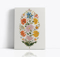Floral Motif Wall Art Print - Artrise