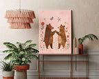Bear Love Kids Wall Art Print - Artrise
