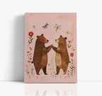 Bear Love Kids Wall Art Print - Artrise