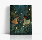 Starry Night Lullaby Kids Wall Art Print - Artrise