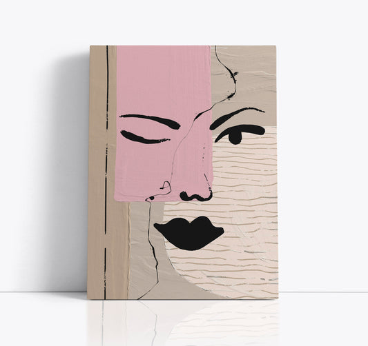 Echo of a Gaze Wall Art Print