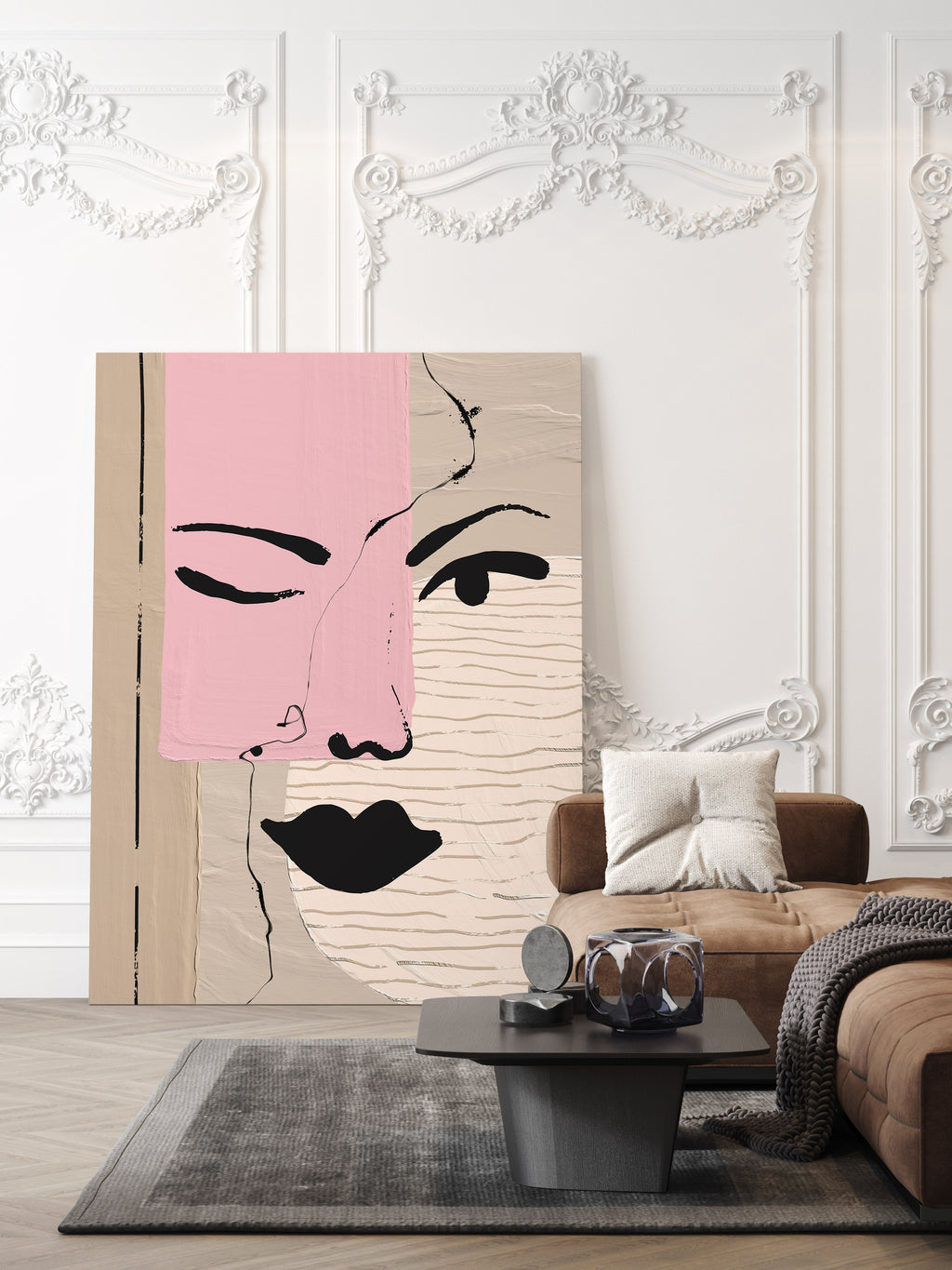 Echo of a Gaze Wall Art Print