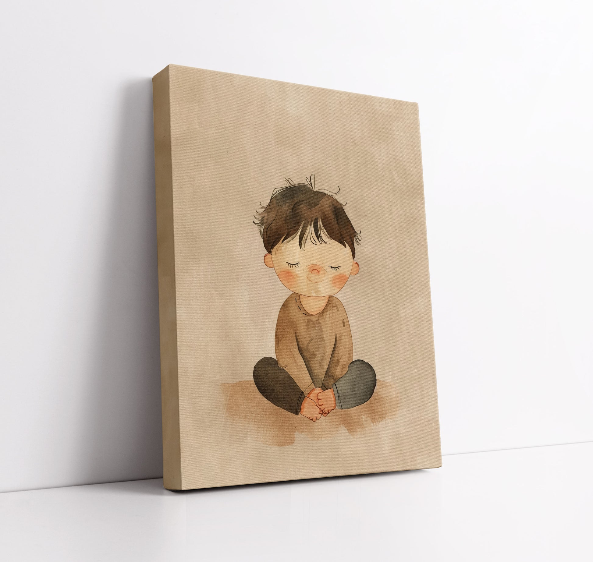 Peek-A-Boo Kids Wall Art Print - Artrise