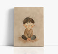 Peek-A-Boo Kids Wall Art Print