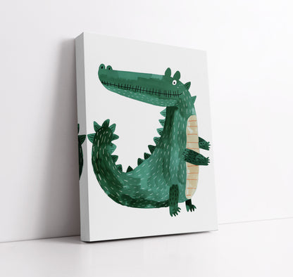 Crocodile Kids Wall Art Print - Artrise