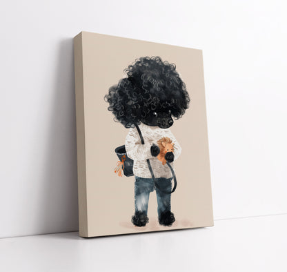 Poodle-Doo Kids Wall Art Print - Artrise