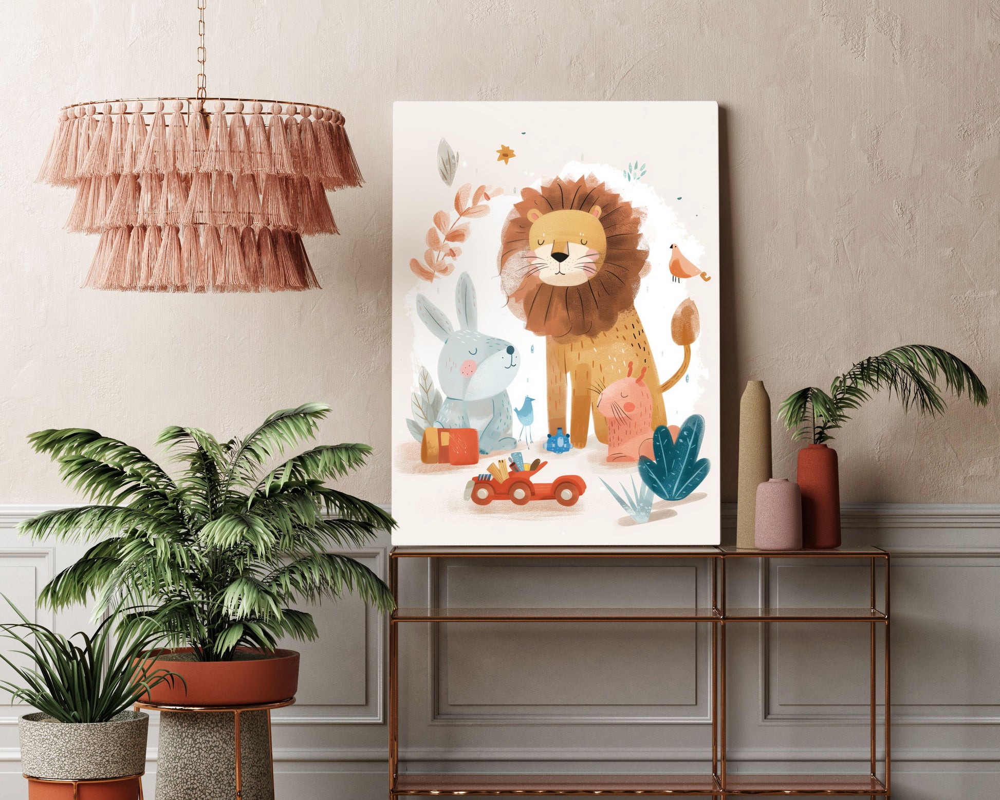 Whimsical Playtime Kids Wall Art Print - Artrise