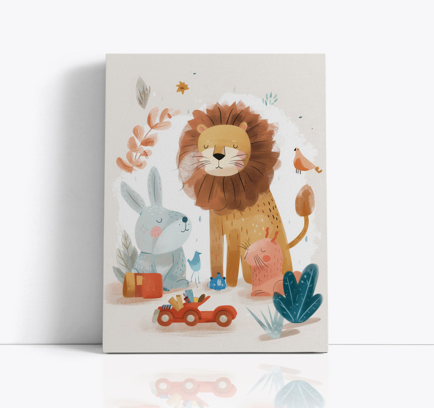 Whimsical Playtime Kids Wall Art Print - Artrise