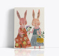 Bunny BFF's Baby Wall Art Print - Artrise